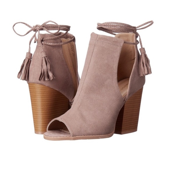 🌸 Madden Girl Open Toe Bootie 🌸 - Picture 1 of 6